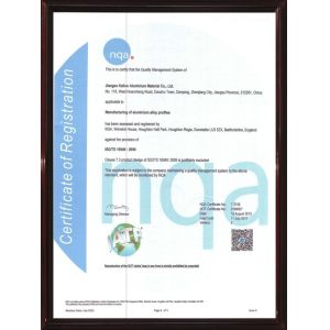 Jiangsu Karen Aluminum Co.,Ltd Certifications