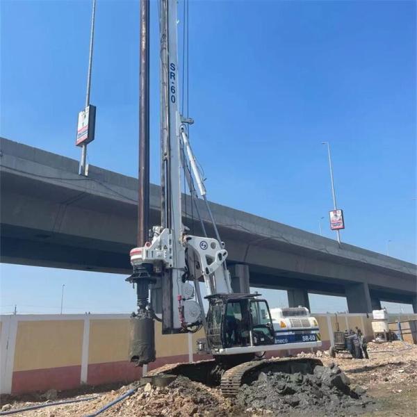 Rock Layer Hydraulic Pile Breaker Machine Cut Pile Machinery For Square & Round Foundation Piles