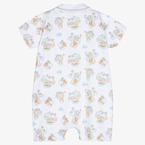 Baby boys summer clothes 100% cotton Polo Collar Baby Romper custom bodysuits Printed Body Suit Baby clothes for Newborn