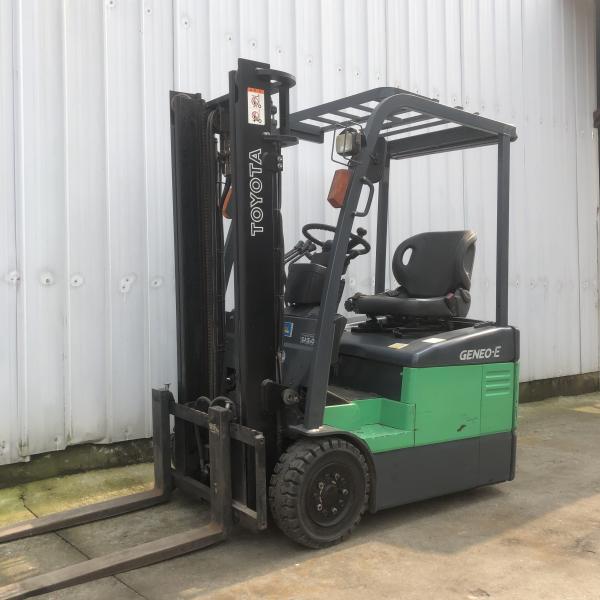 3 Ton Toyota Used Electric Forklift 3m Lifting Height Japan Import Stable Operation High Load Logistics Warehousing Manufacturing