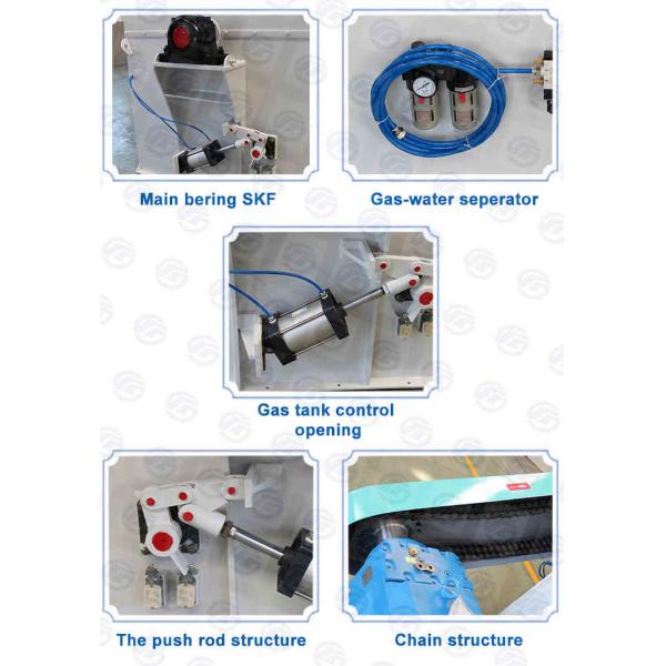 7.5kw Single Shaft Animal Feed Grinder Machine 2rpm Cattle Feed Mixture