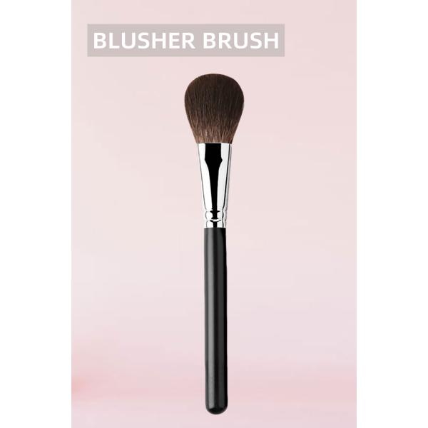 A25 Dense Grey Squirrel Animal Hair Makeup Brushes Finishing Powder Brush No Smell