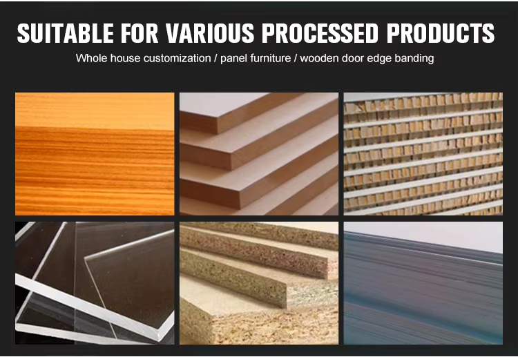 6 Functions Compact 380V Automatic Edge Banding Machine for Woodworking