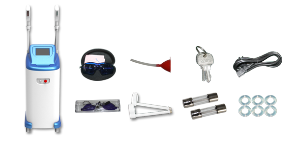 Multifunctional SHR super hair removal skin rejuvenation Machine for clinic use