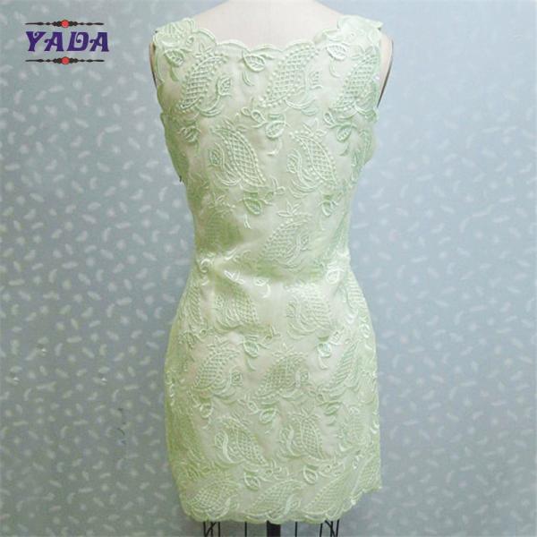 Lady lace sleeveless wholesale bulk women's slim fit dress party dresses for girls of 18 years old with low price