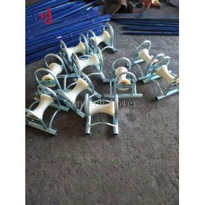 150mm Diameter Cable Pulley Roller 5KN Cable Pulleys And Rollers