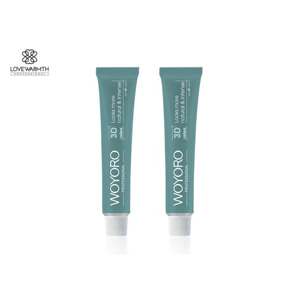 Natural Chemical Free Permanent Hair Color Cream No Hair Damaged Low Ammonia