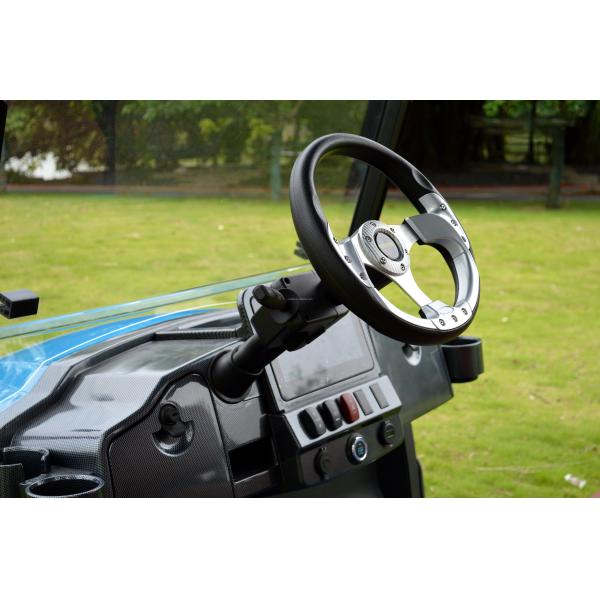 2 4 6 Seat Electric Lithium Battery Sightseeing Golf Cart Golf Buggy Car with DOT Comfortable and Spacious