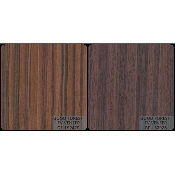 Engineered Custom Padauk Wood Veneer Decorative Reconstituted