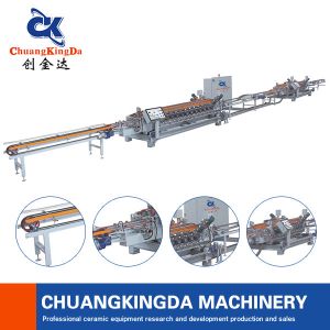 Quality ceramic tile squaring and chamfering machine for sale