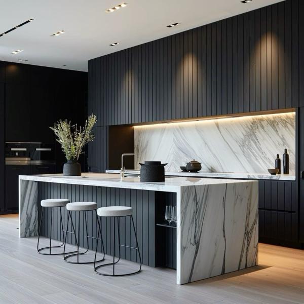 Smart Home Plywood Modular Cupboard Wood Pvc Modern Design Drawer Sliding Basket Kitchen Pantry Cabinet Furniture Set