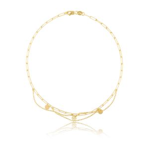 Quality Custom Initial and Name Anklets: 18K Gold Jewelry for Every Occasion for sale