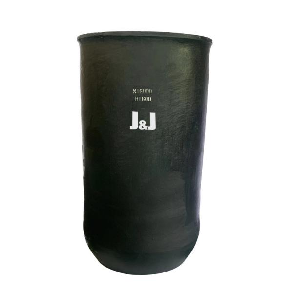 Straight Cylindrical Induction Furnace Crucible Melt Metal Vessel Thermal Shock