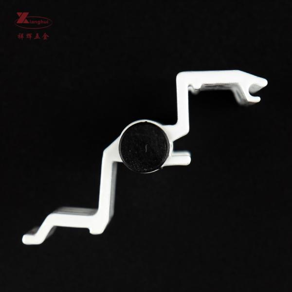 86mm Length Aluminium Alloy Pivot Hinge in Modern Design for Black Aluminium Door