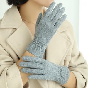 Quality Fashionable Lady Odm Winter Warm Gloves Wear In Outdoor With Wool Knit for sale