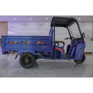 Three Wheeled Mini Dumper Semi Enclosed Electric Tricycle