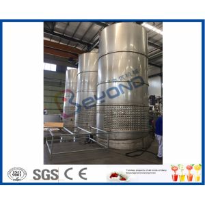 1000L / H Soya Milk / Yogurt Processing Plant , Skid Mounted Flavored Milk /