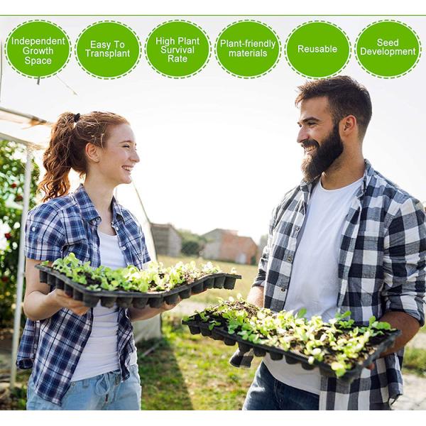 Germination Flower Farm Garden Seed Planter Tray 72 Cells