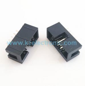 Quality 2.54mm pitch box header connector pin header 2*5pins for sale
