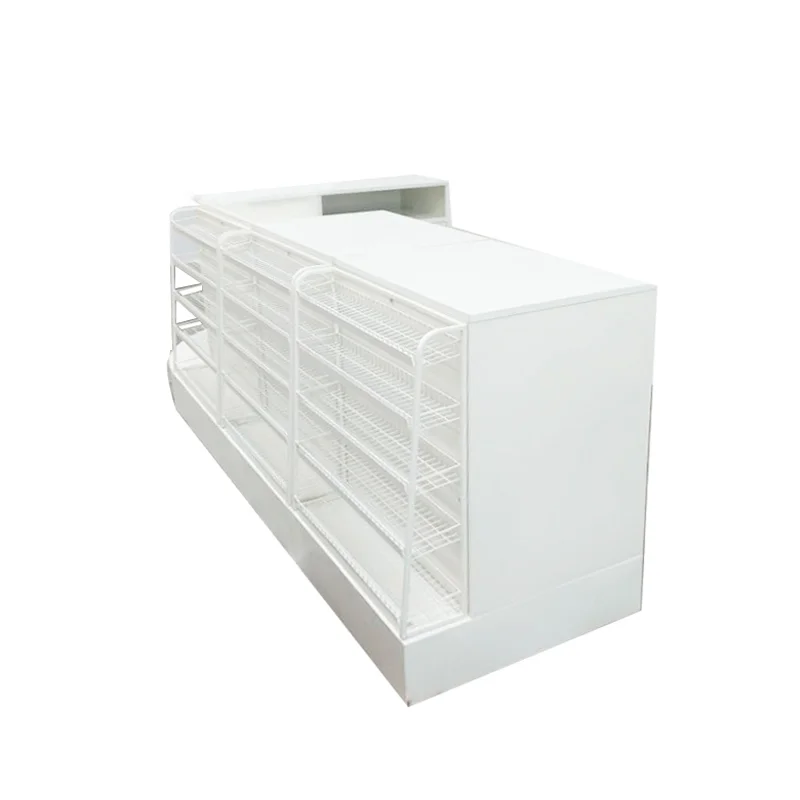New customized Innovative Product Best Selling Checkout Counter For Grocery Store Shelves