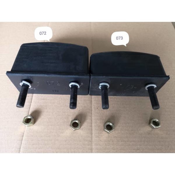 Black Rear Rubber Cushion For ISUZU Pump Truck In Left Side 1533660722 Black Body