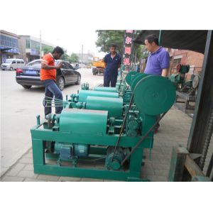 China Wire Straightening And Cutting Machine , CNC Control Gabion Mesh Machine on sale