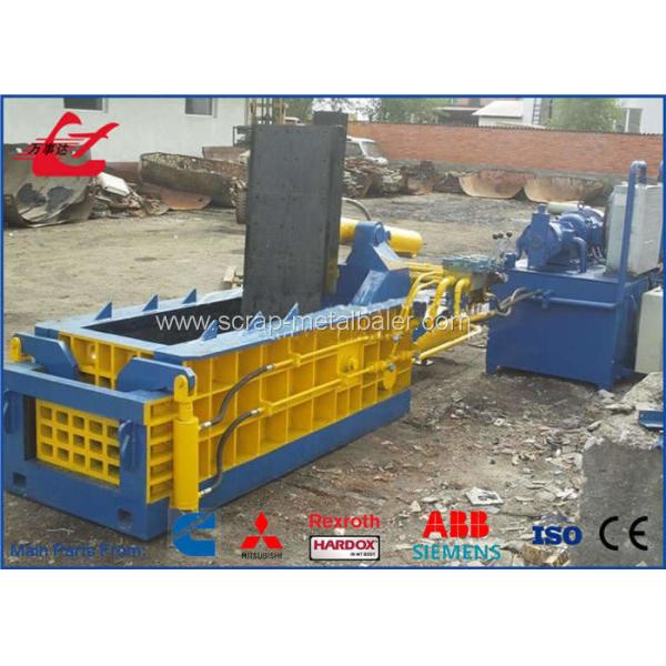 Forwarder Out Scrap Metal Baler Machine For Waste Metal Recycled Station