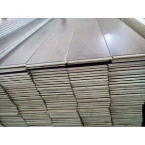 Premium Wide Plank American Walnut Engineered Flooring Single Strip
