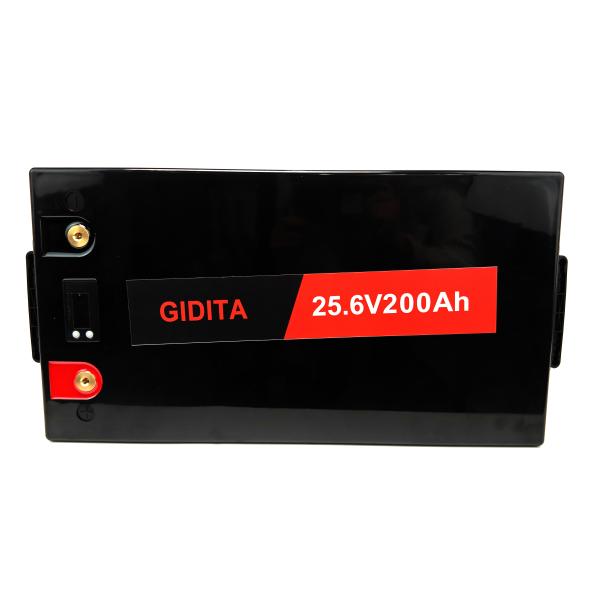 25.6V 200Ah LiFePO4 Solar Power System Battery Long Service Life