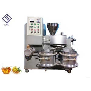 Quality Peanut Oil Mill Press Machine Small Scale 100kg / H 4kw for sale