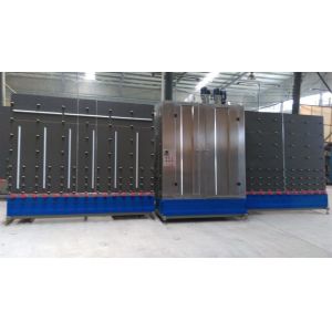 Quality Vertical Low - E Automatic Glass Washer Machine With Plc Control System for sale