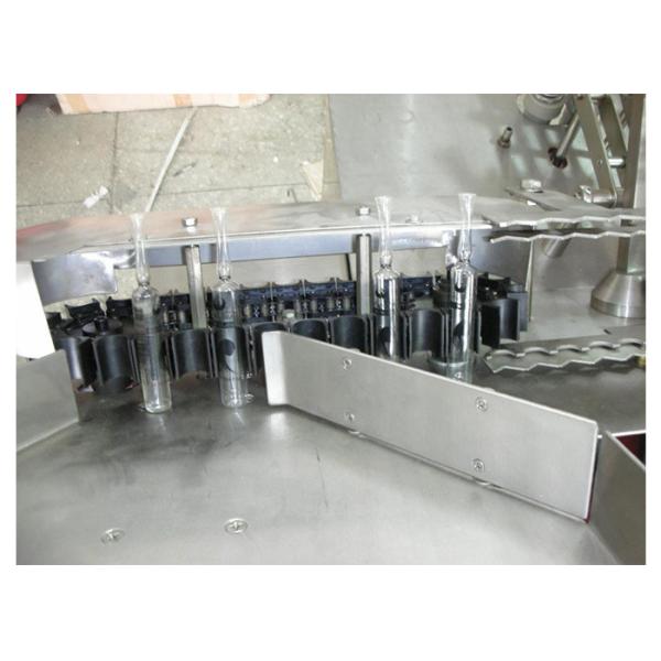 GMP 1-2ML Cosmetic Pharmaceutical Liquid Filling Machines High Speed With 6 Heads