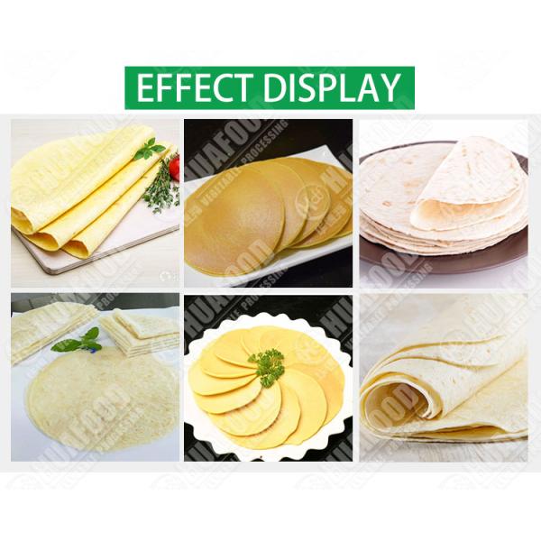 Hot sale flat roti chapati roasted duck pancake making machine tortilla arabic bread maker hydraulic dough press machine price