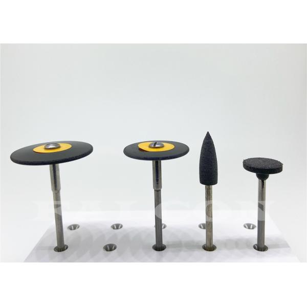 black Sintered Diamond Disc knife edge Rubber Polishing Wheel 26mm 12mm Diameter