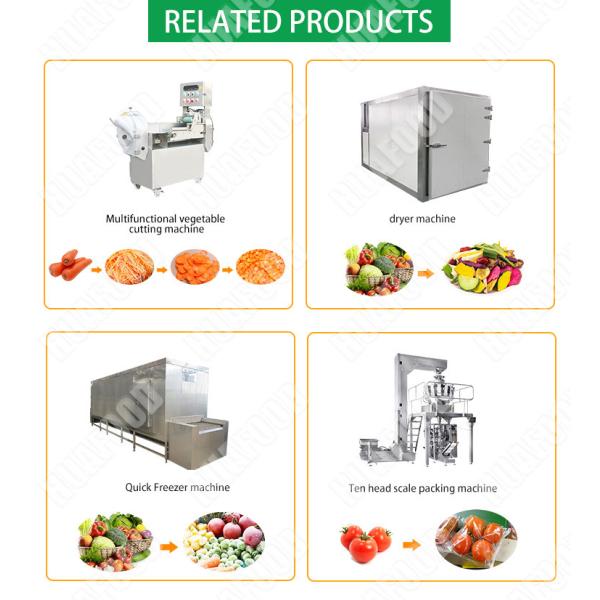 Fruit And Vegetable Processing Line High Efficiency Dried Fruit Processing Equipment