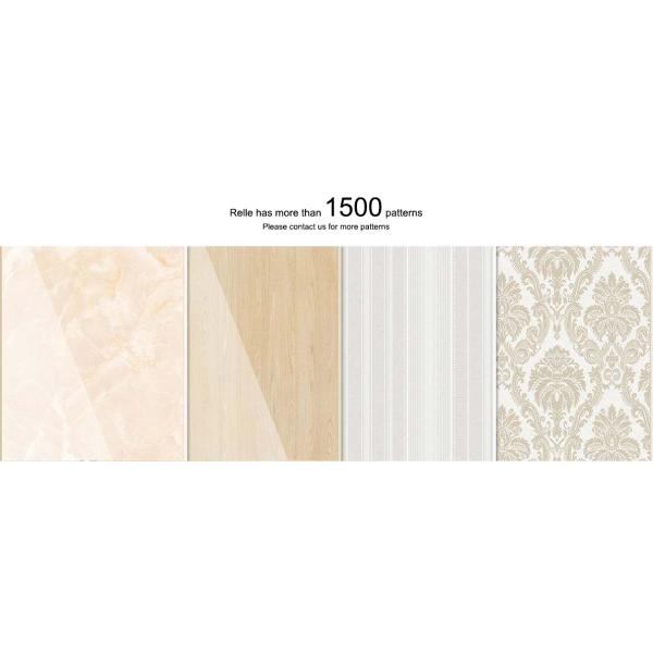 Width 450mm-600mm Woodgrain PVC Cladding MDF Wood Effect Bathroom Cladding