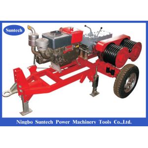 China JJCS-50 Tower Erection Diesel Engine Powered Cable Winch Puller on sale