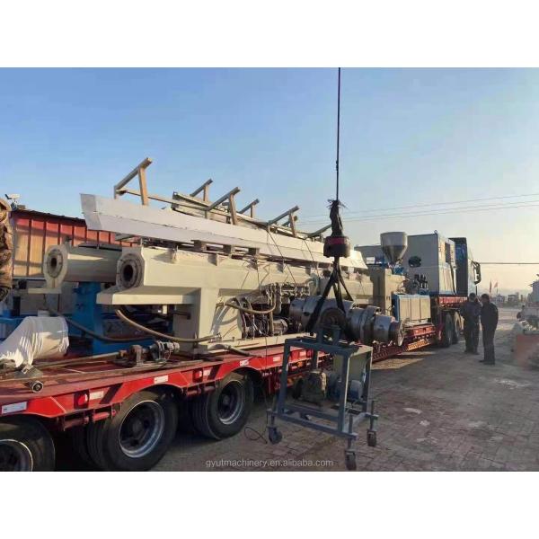 Second Hand Counter-Rotating Conical Twin-Screw Extruder Complete Mold for Plastic Pipe