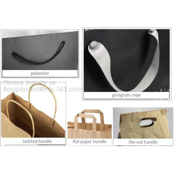 Elegant Embossed For Presents Clothing Wedding Birthday Bridal Baby Shower Paper Gift Bags Modern Fancy Cute Paper Premi