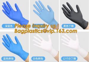 Quality Free sample biodegradable custom powder free disposable 9 mil nitrile glove,diamond texture disposable Nitrile gloves for sale