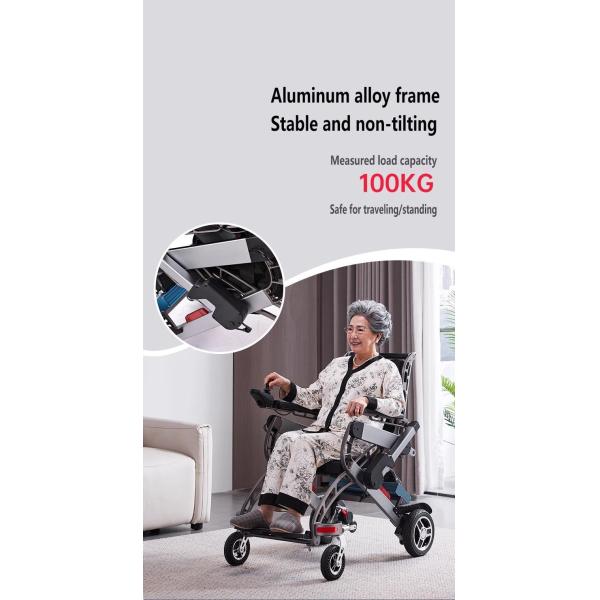 Multifunctional Wheelchair for Mobility Assistance Power Wheelchair