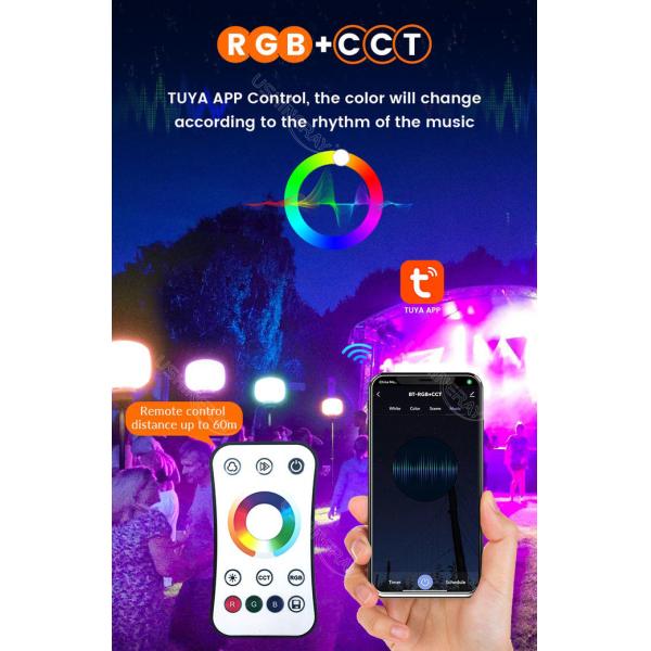 Battery Powered Balloon Light Tower 100W RGB LED Work Led Lamp For Parties