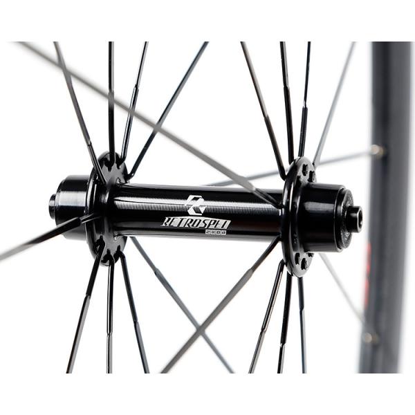 ISO Approval 30mm Rim Alloy Road Bike Wheels 700C With 2 Bearings