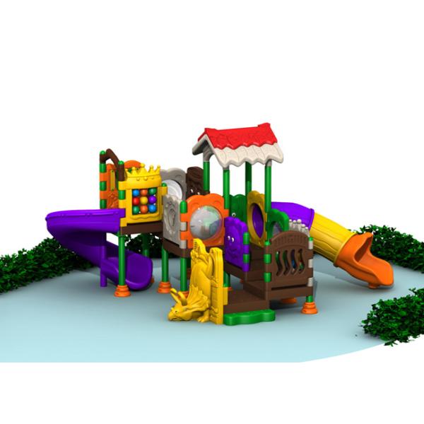 Environmental Material Plastic Playground Sets For Toddlers 580x450x320cm
