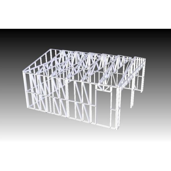 Prefabricated Metal Car Sheds, Car Parking Shed, Prefab Garden Shed Custom House With New Design