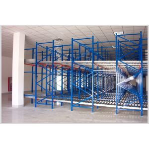 Quality Smart Sliddling Gravity Flow Racks Gravity Feed Pallet Racking for sale