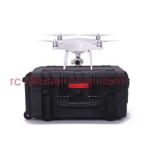 Quality DJI phantom 4 protective suitcase ABS case waterproof with trolley for sale