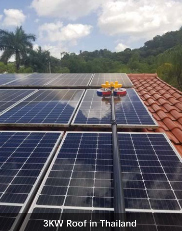 Multiple Styles Semi Automatic Photovoltaic Panel Cleaning Brushes