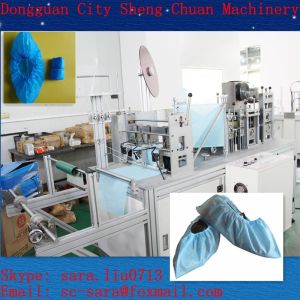 Automatic non-woven shoes cover making machine with high quality