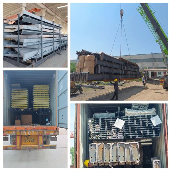 Comprehensive Steel Structure Workshop Packages Including Structural Components and Installation Guidance for Industrial